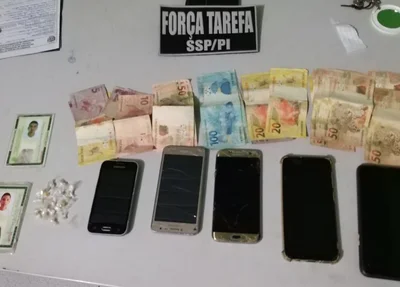Acusados de tráfico de drogas são presos em flagrante na zona leste