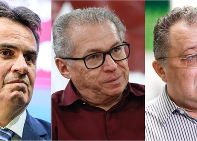 Ciro Nogueira, Assis Carvalho e Florentino Neto 