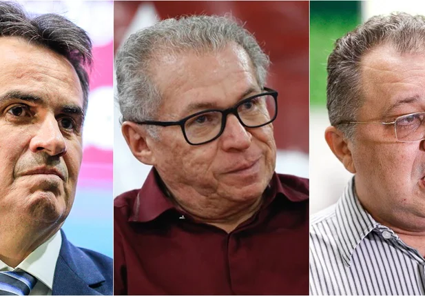 Ciro Nogueira, Assis Carvalho e Florentino Neto 
