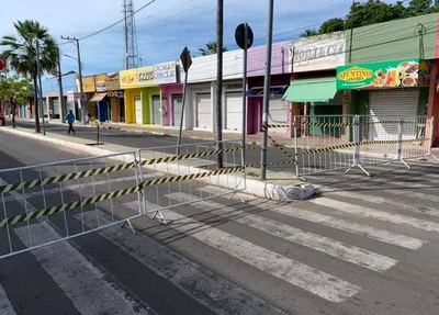 Avenida Demerval Lobão em Campo Maior