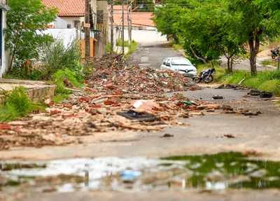 Difícil acesso na Avenida Miguel Sady