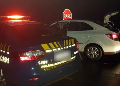 O flagrante foi feito na noite de ontem (10)