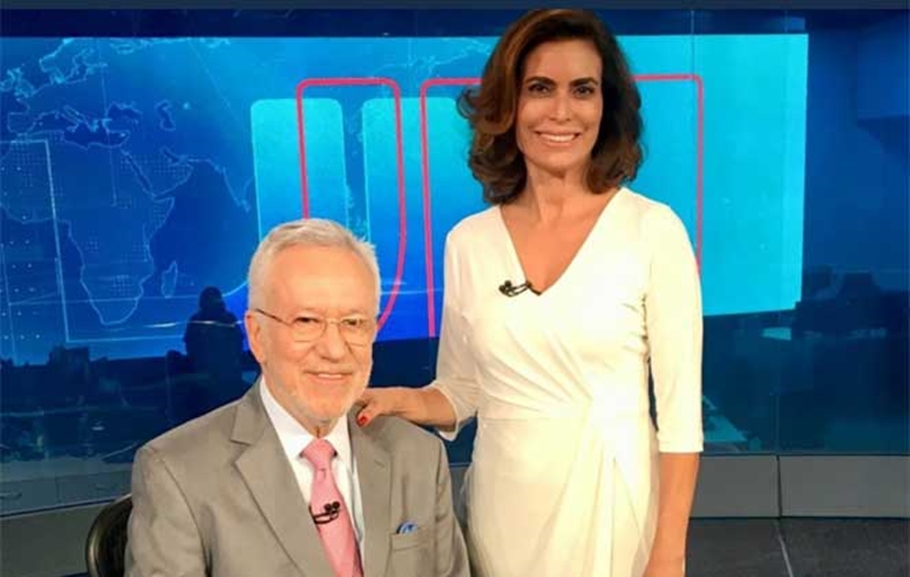 Alexandre Garcia e Giuliana Morrone