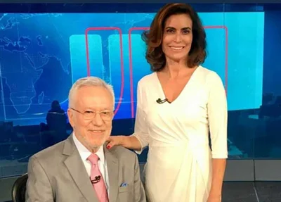 Alexandre Garcia e Giuliana Morrone