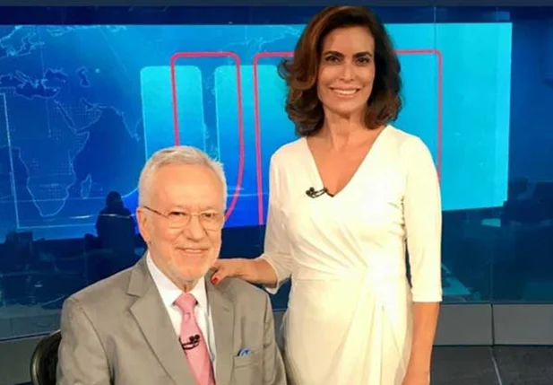 Alexandre Garcia e Giuliana Morrone