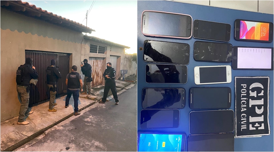 Operação deflagrada pela Polícia Civil