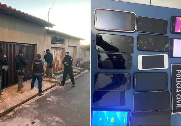 Operação deflagrada pela Polícia Civil