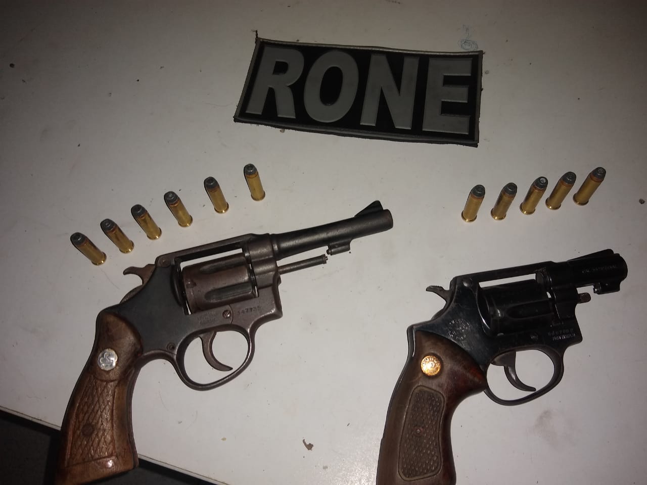 Armas de fogo apreendidas nessa quarta-feira (13)