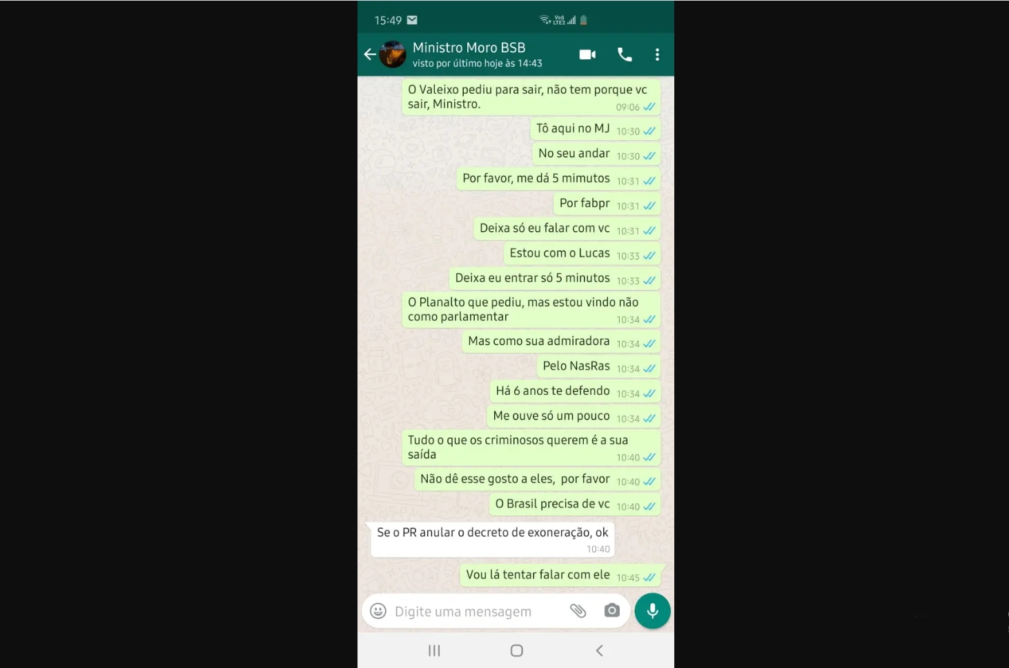 Carla Zambelli tentou convencer Moro a ficar no Governo Bolsonaro