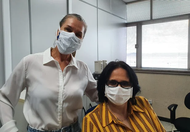 Médica Ana Tecla e Ministra Damares Alves