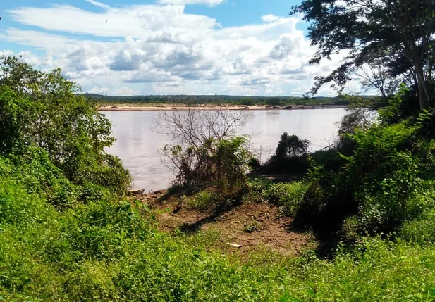 Local onde foram feitas buscas a Antônio Frauzino