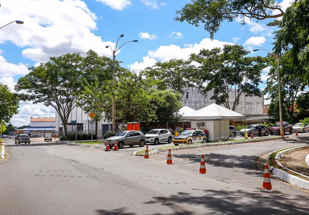 Fiscalização na Ponte Metálica entre Teresina e Timon