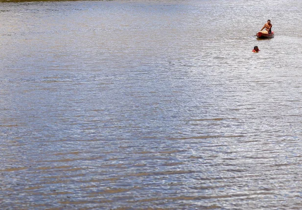 Pescador no Rio Poti