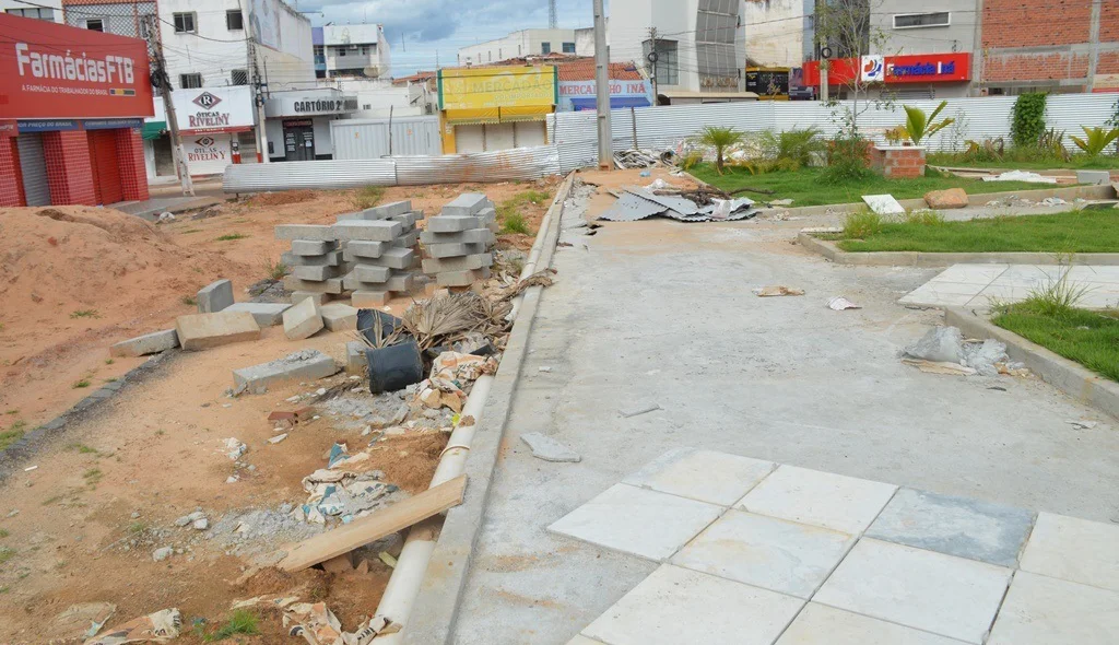 Obra não tem previsão de ser retomada