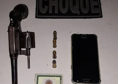 Polícia Militar apreende arma de fogo no bairro São João