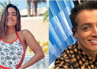 Anitta e Leo Dias