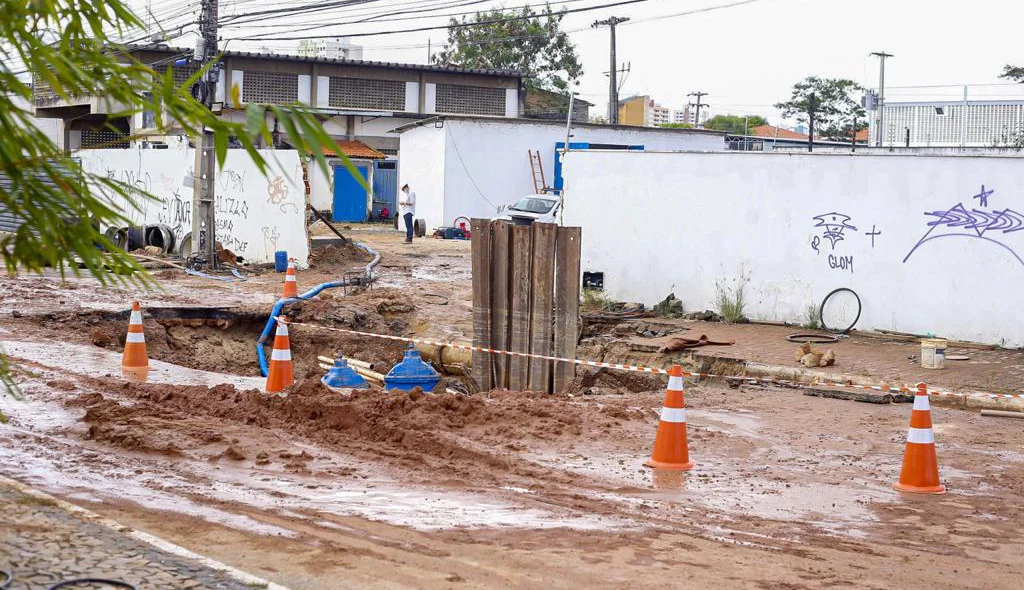 Está previsto para hoje (27) o término das obras.
