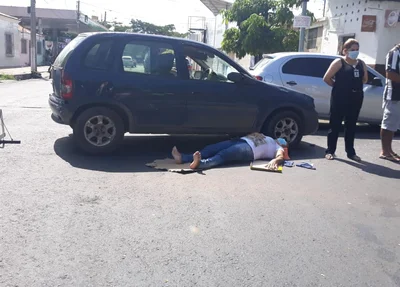 Acidente no Centro de Teresina