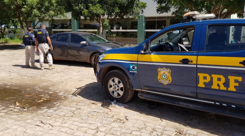 Carro foi recuperado na BR 343 em Piripiri