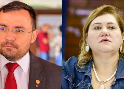 Fábio Novo e Simone Pereira