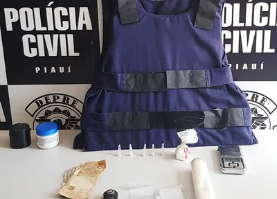 Material apreendido pela DEPRE