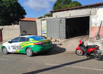 Oficina onde a prisão foi realizada