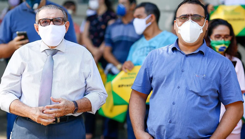 Valdeci Cavalcante e Dr. Lázaro