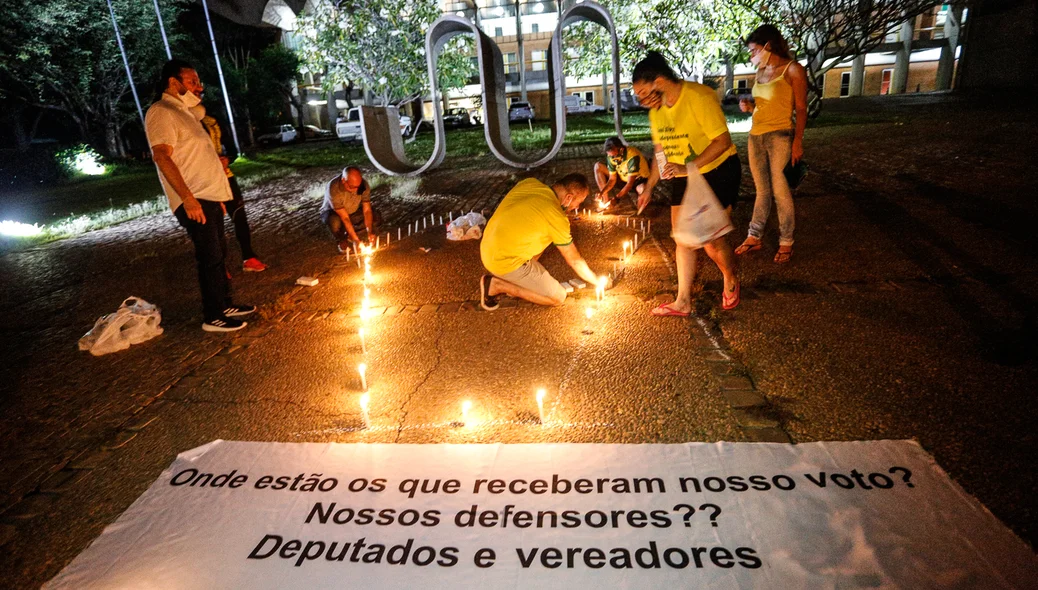 Manifestação dos empresários 