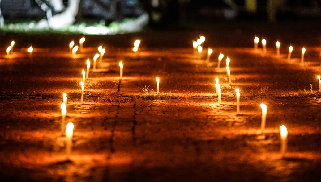 Velas acesas 