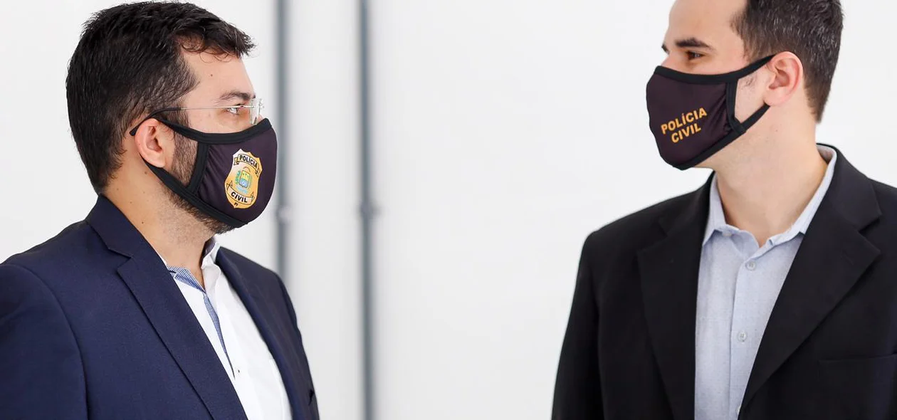Anchieta Nery e Matheus Zanatta estiveram na inauguração 