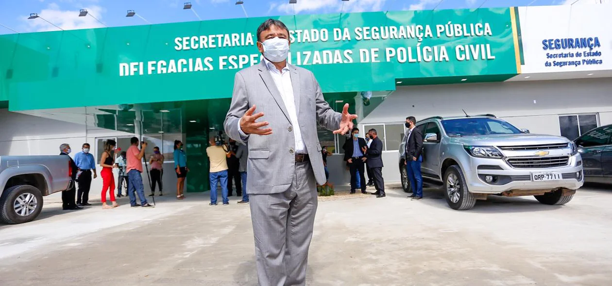 Governador Wellington Dias realiza inauguração no novo Complexo de Delegacias em Teresina 