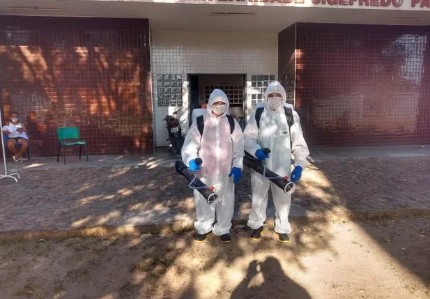 Covid-19: Prefeitura de Campo Maior intensifica trabalho de desinfecção