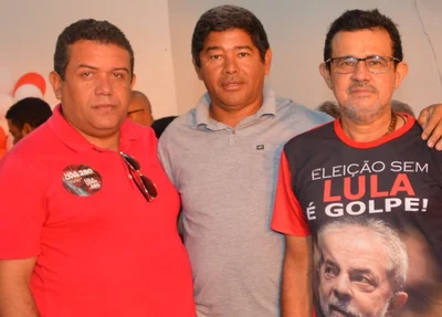 Cledson Almondes, Nilton César e Carlão do PT passam apoiar Hugo Victor