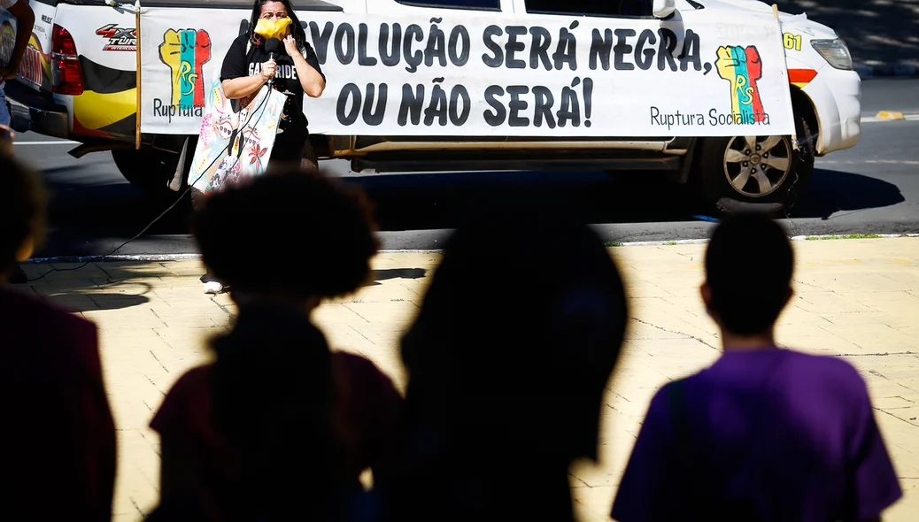 Manifestação aconteceu nesse domingo 