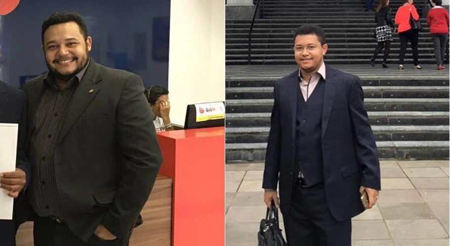 Wendel Araújo de Oliveira e o irmão Weberty Araújo de Oliveira