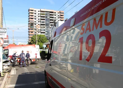 Socorristas do Samu fizeram atendimento às vítimas