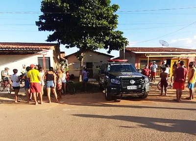 Local do homícidio em Timon