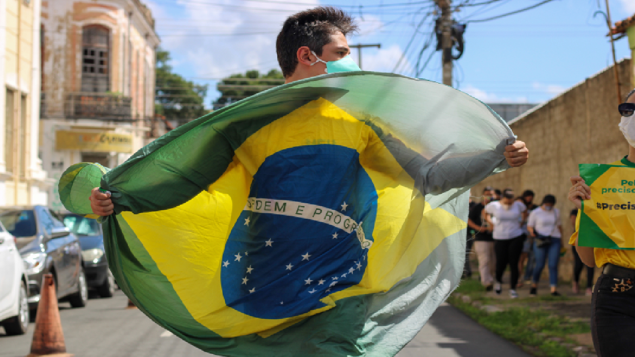Manifestação de empresários em Teresina