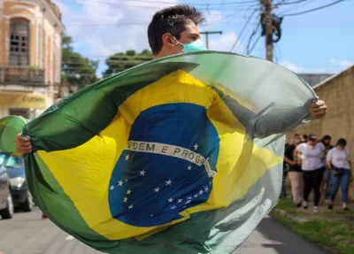 Manifestação de empresários em Teresina