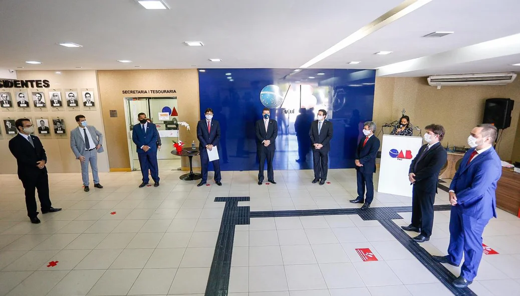 Posse Wilson Gondim ocorreu na sede da OAB