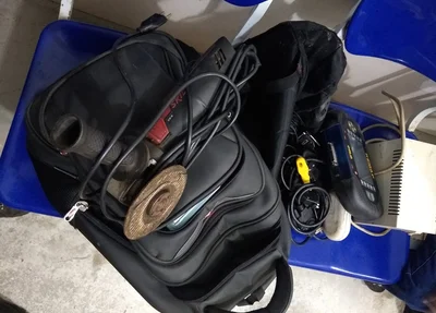 Objetos recuperados pela PM em Picos