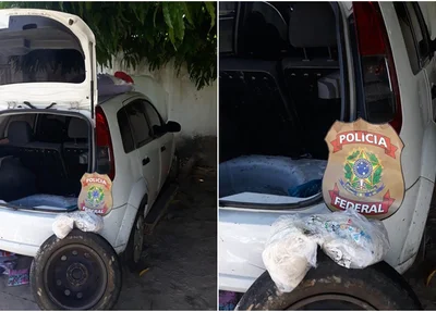 Droga apreendida pela Polícia Federal