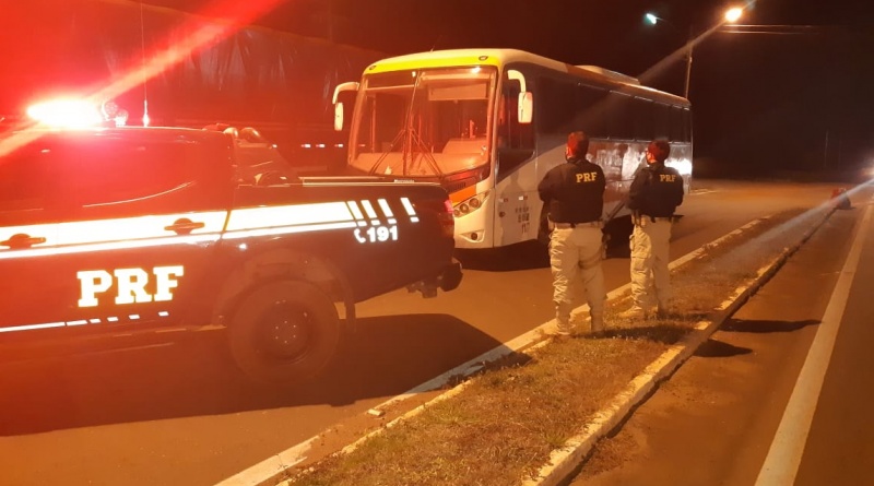 Ônibus apreendido
