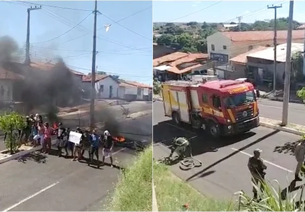 Bombeiros foram acionados para controlar o fogo