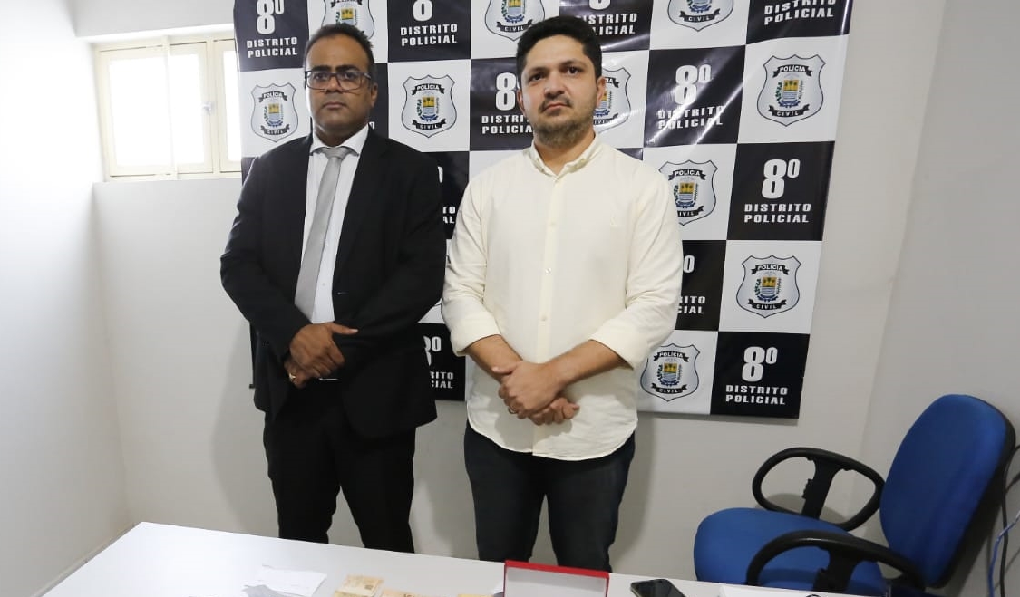 Delegados Odilo Sena e Ricardo Moura