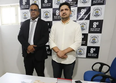 Delegados Odilo Sena e Ricardo Moura