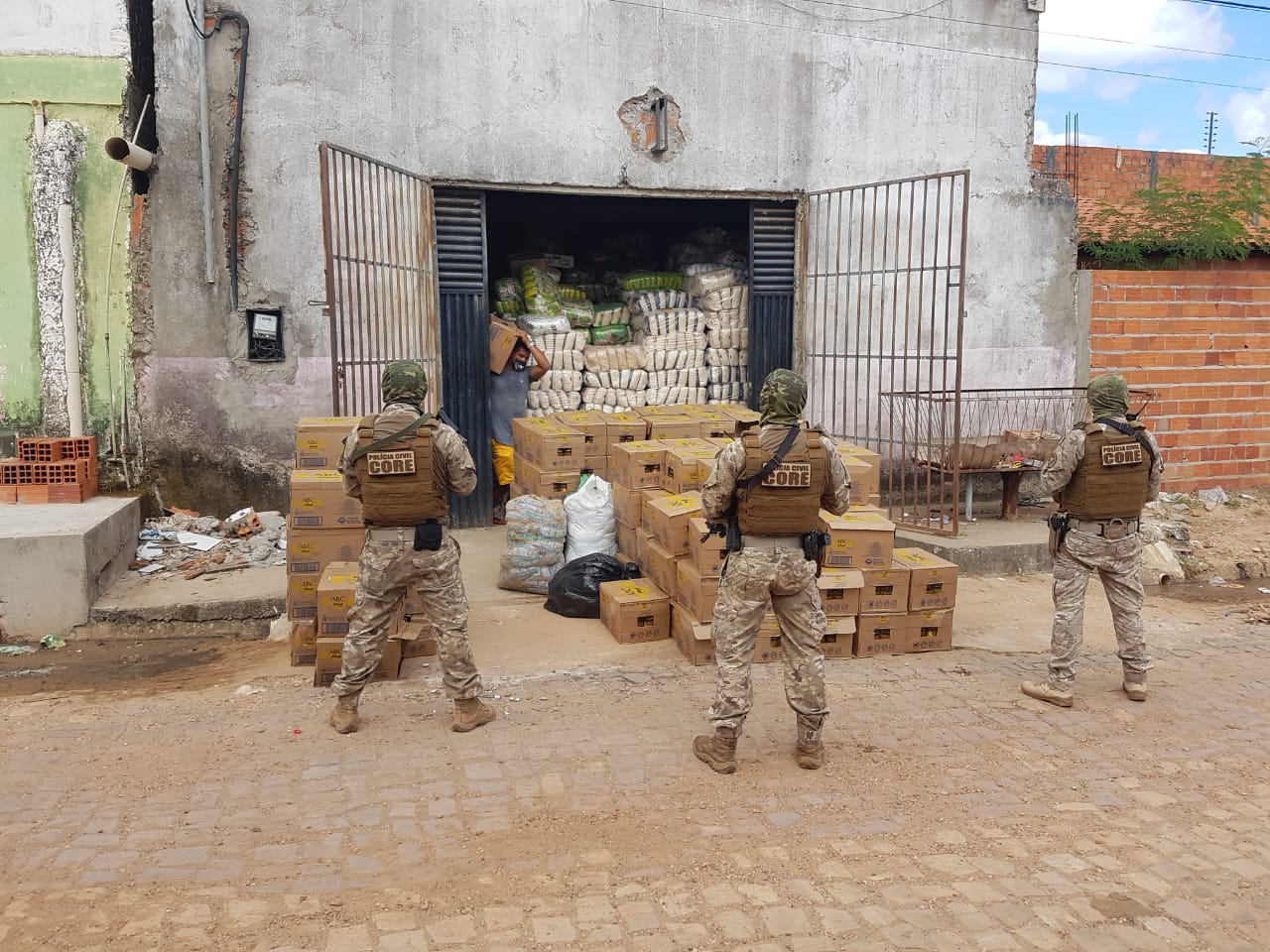 Equipes do CORE deram apoio ao GRECO