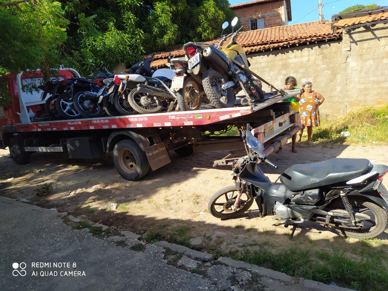 Força Tarefa desarticula desmanche de motos no bairro Monte Alegre