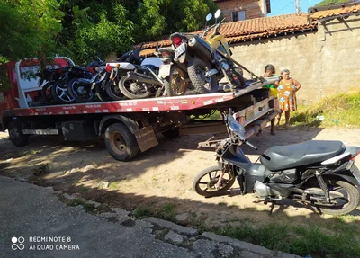 Força Tarefa desarticula desmanche de motos no bairro Monte Alegre