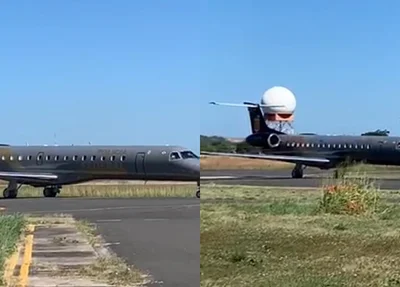 Aeronave da Polícia Federal